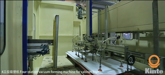 Versatile 4-Station Thermoforming Machine Customizable