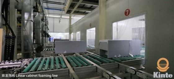 Household Appliance Refrigerator Production equipment —Linear cabinet foaming line